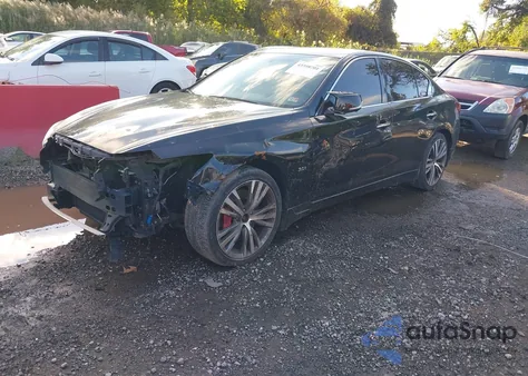 2020 Infiniti Q50 Sport Awd из США, поврежденный, VIN JN1EV7AR3LM250507